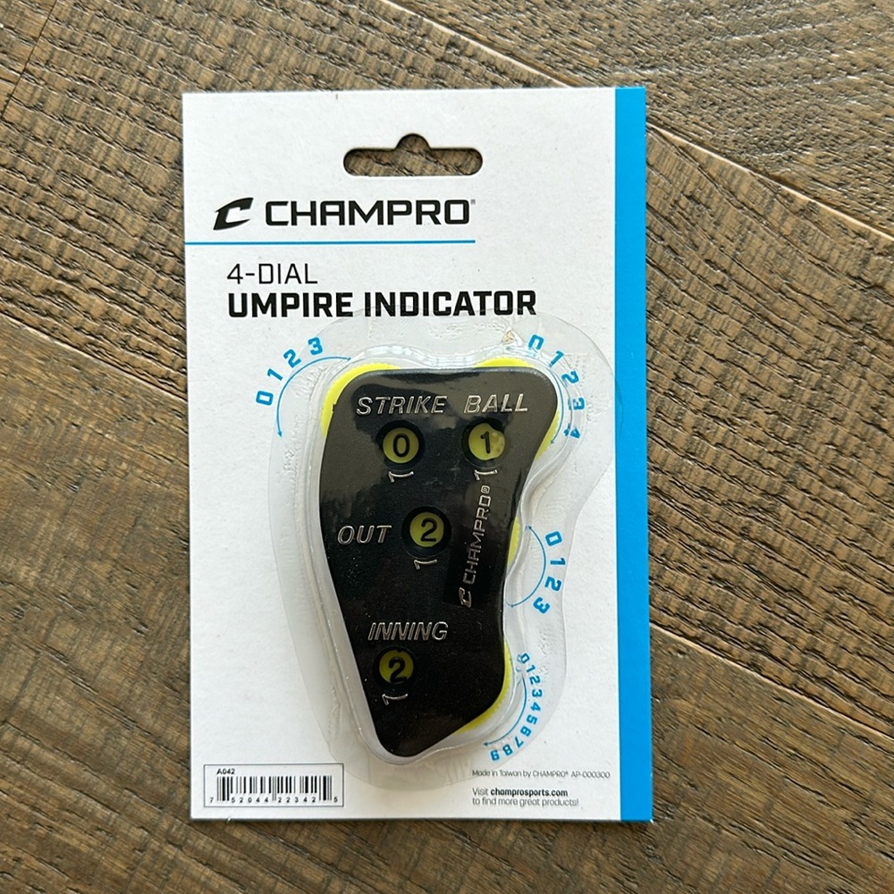Champro 4-Dial Umpire Clicker